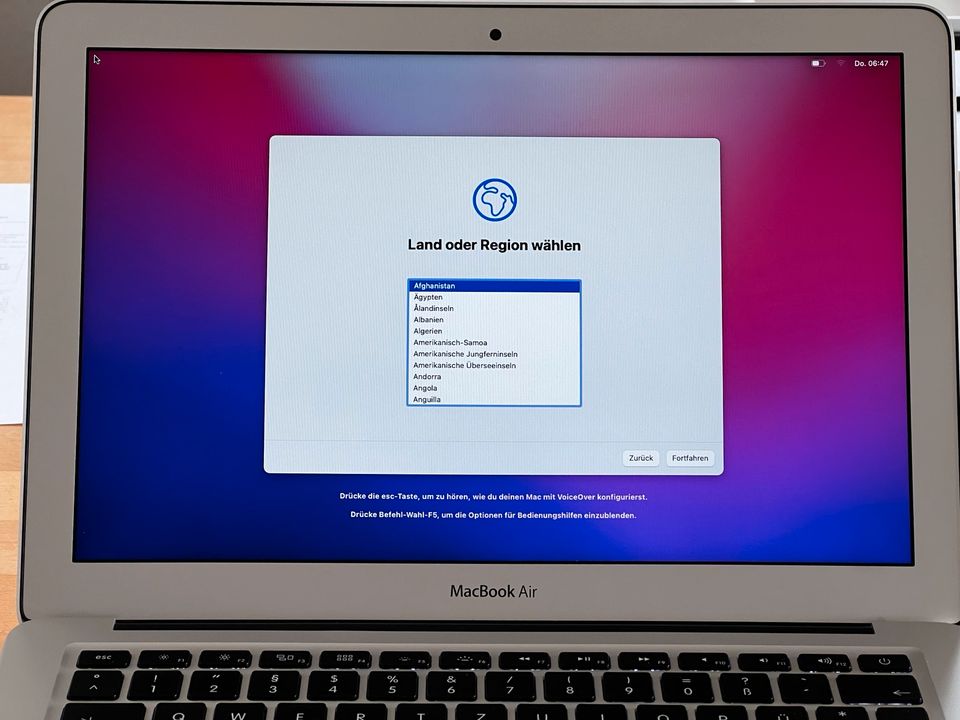 MacBook Air 2015, 13,3“, 1,6 GHz i5, 128 GB SSD in Kaarst