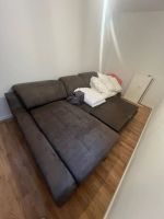 Couch m. Ottomane (Ausziehbett / Gästebett und integ. Bettkasten) München - Milbertshofen - Am Hart Vorschau