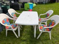 Gartentisch mit 4 Stühlen und Polster aus Kunststoff Nordrhein-Westfalen - Paderborn Vorschau