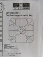 Sonnenschirm-Ständer befüllbar, bis 130kg, NEU Nordrhein-Westfalen - Alsdorf Vorschau