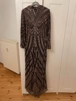 Abendkleid Paillettenkleid XL 42 Braun Mocca Lila Berlin - Mitte Vorschau