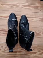 schwarze Stiefeletten v. Melvin & Hamilton mit Nieten Gr. 39 Schleswig-Holstein - Kiel Vorschau