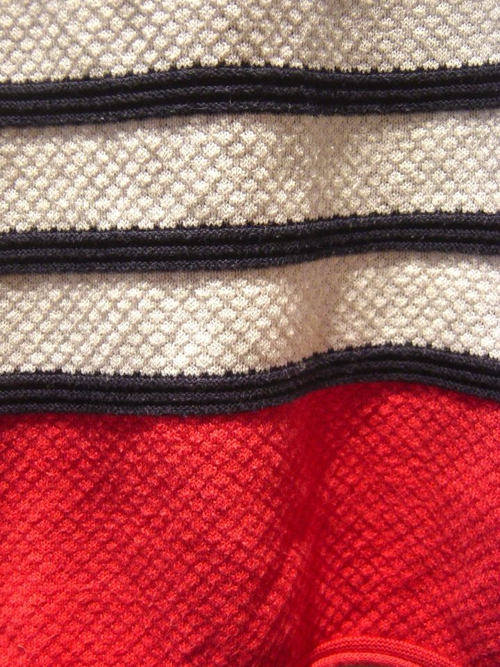 CECIL Pullover, Frühjahr, Gr.40, weiß, dunkelblau, rot, neuwertig in München