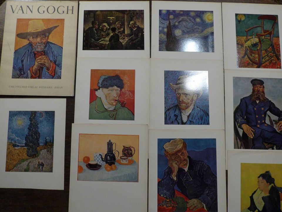 van Gogh Gemälde, Emil Vollmer Verlag Wiesbaden Berlin in Bielefeld
