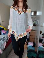 Italy Mode ♥️ Apricot NEUWERTIG Tunika Bluse Shirt Top 38 36 M S Niedersachsen - Ilsede Vorschau