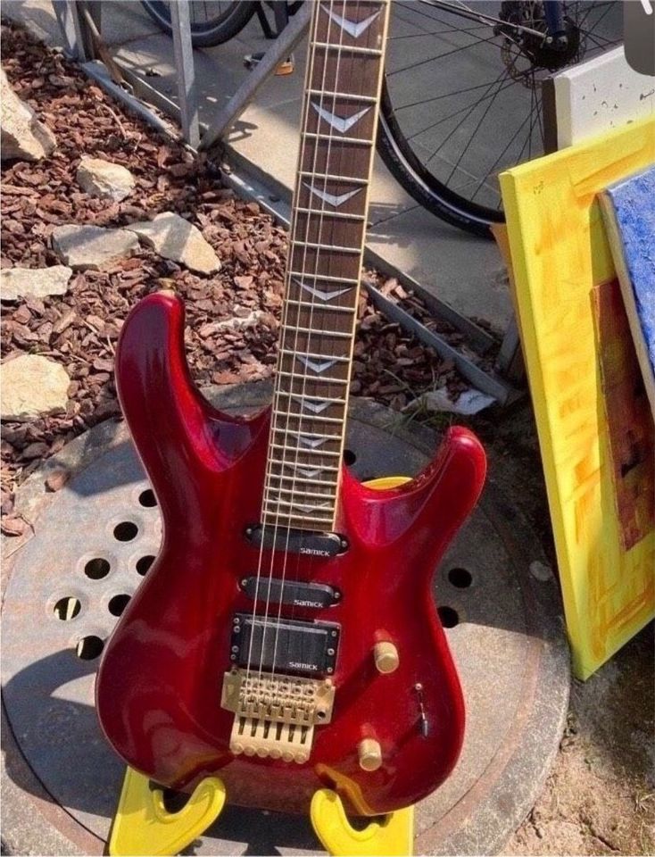 Samick elektrische Gitarre Elektrogitarre Top in Bad Säckingen