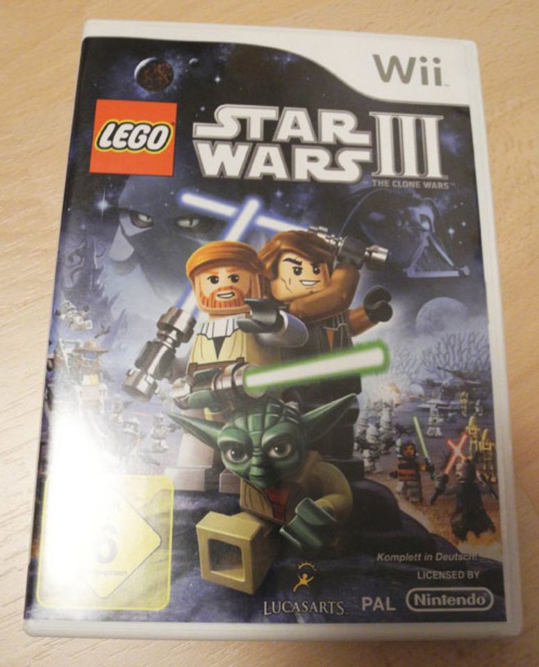 Nintendo Wii Spiel Lego Star Wars 3 ab 6 Jahren in Bielefeld