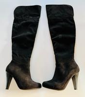 Overknee-Stiefel - Gr. 37 - schwarz Sachsen - Rackwitz Vorschau