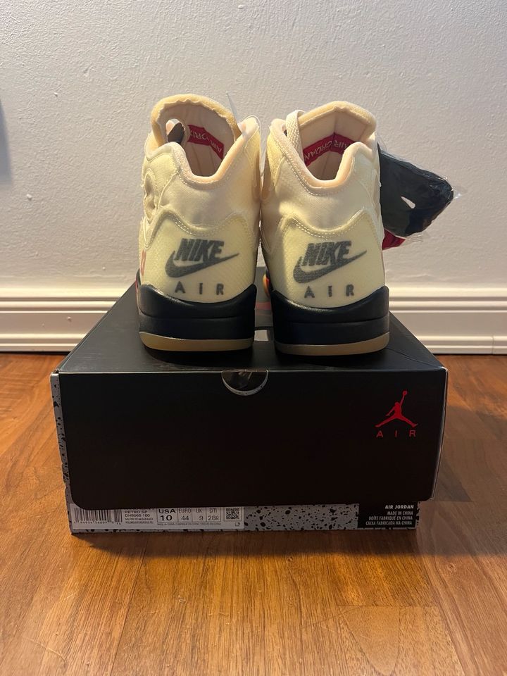 Jordan 5 Sail X Off White EU 44/US 10 in Ahrensburg