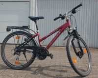 Fahrrad, Mädchenrad, Rixe, 24 Gänge, 26 Zoll Reifen, rot Hessen - Mörfelden-Walldorf Vorschau