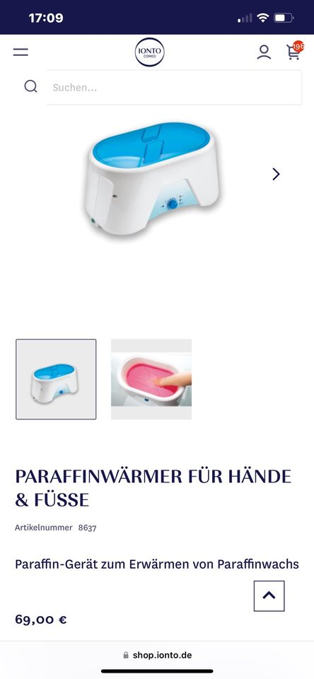 Wow Paraffin Für Füße und für Hände Nagelneu in Gelsenkirchen