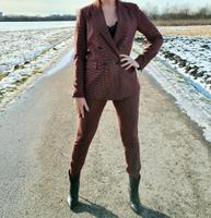 SET Fashion by Oui femininer pink schwarz Hahnentritt Zweireiher Kr. München - Aschheim Vorschau