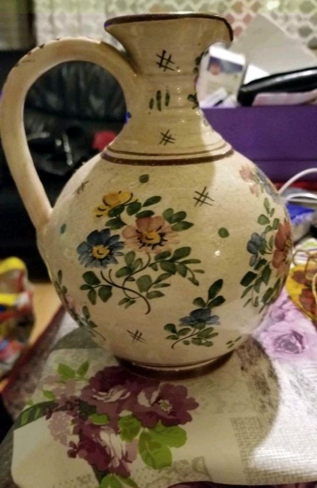 Alter Krug 18 cm hoch auch als Vase zu verwenden in Magstadt