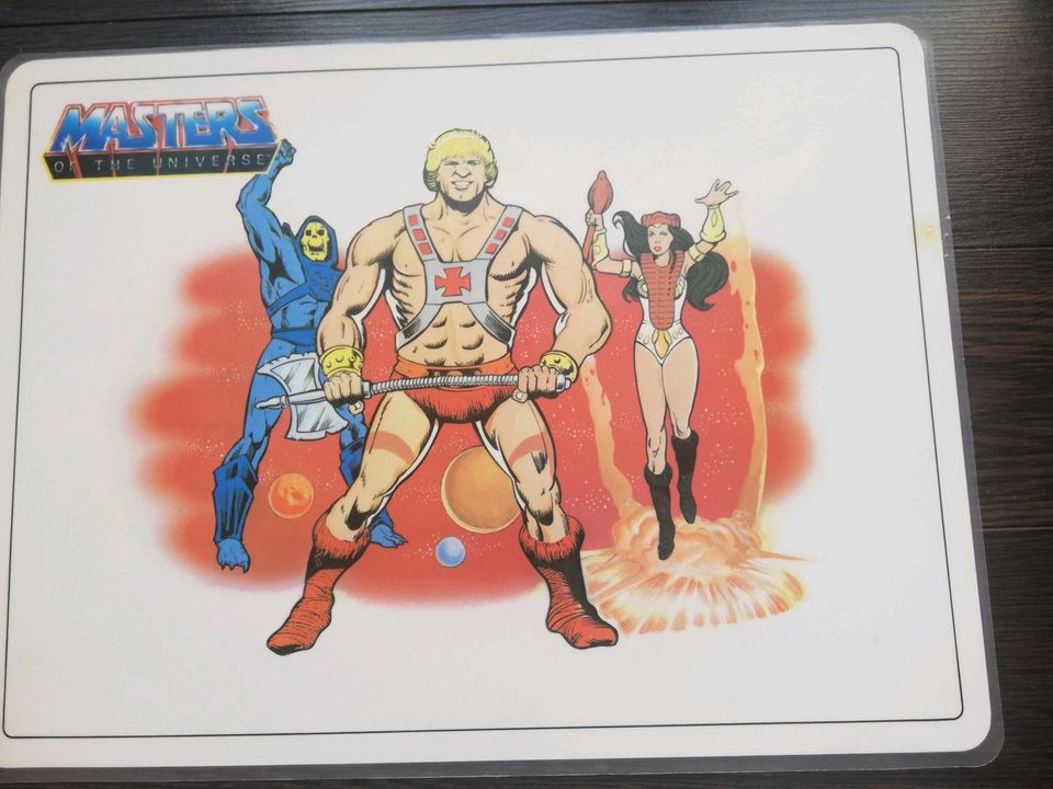 Vintage He-Man 80er Masters of the Universe Sets Placemats in Meckenheim