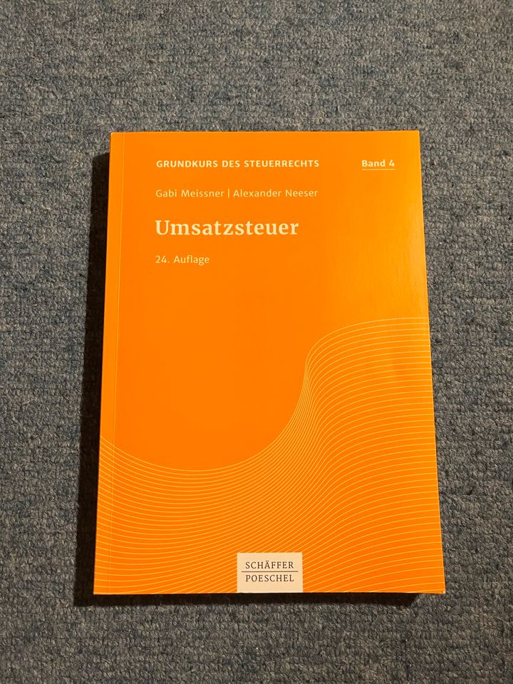 Orange Reihe Umsatsteuer Band 4 Grundkurs des Steuerrechts in Heilbronn