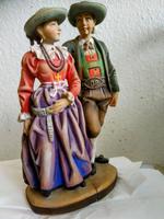 - BAUERNPAAR - Bemalt, Holzfigur, Handgeschnitzt , SUPER Niedersachsen - Garbsen Vorschau