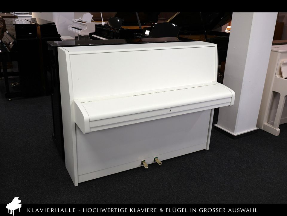 Klangvolles C.Bechstein Klavier, 114cm, weiss satiniert ★ Bj.1980 in Altenberge