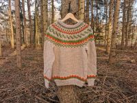 100 % Wolle mit Alpaka - Handgestrickter kuscheliger Pullover Sachsen - Pulsnitz Vorschau