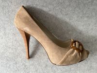 Zara nudefarbene / beige Peeptoe Pumps 40 wie NEU Baden-Württemberg - Eningen Vorschau