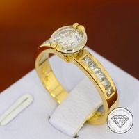 Wert 7.300,-  Diamant Ring 750 / 18 Karat Gold 175866 xxyy Hannover - Mitte Vorschau