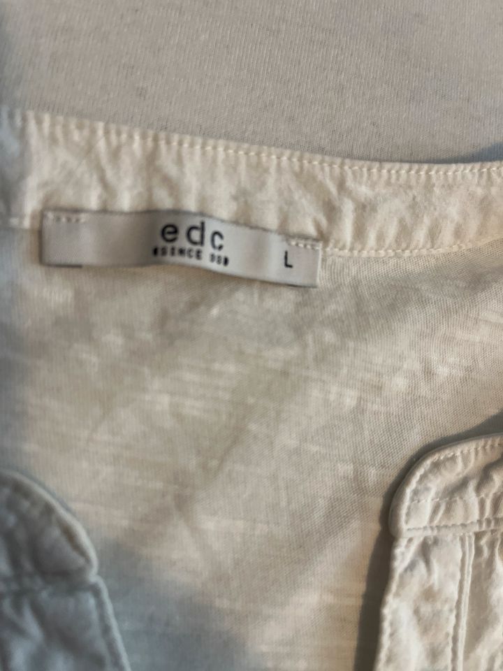 EDC Bluse/ Sweatshirt gr.L, Ärmel zum Krempeln in Dülmen