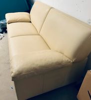 Ledersofa in Beige Bayern - Haßfurt Vorschau