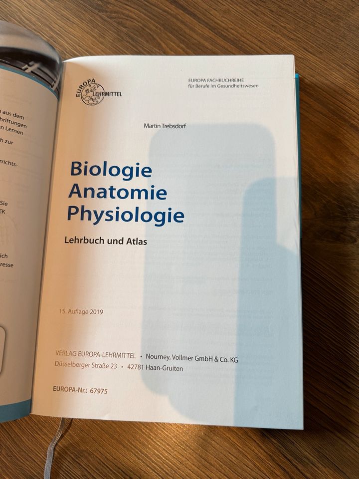 Biologie Anatomie Physiologie in Hamburg