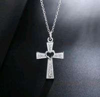 925 Silber Kette Halskette Anhänger Kreuz Mode Geschenk Frau Rheinland-Pfalz - Vinningen Vorschau