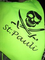 St. Pauli - neongrüner HOODIE - Gr. S Niedersachsen - Syke Vorschau