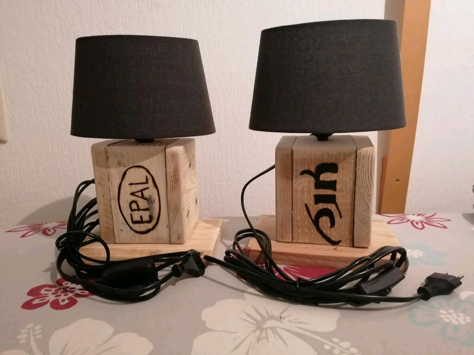 Lampen aus Holz in Zeppernick