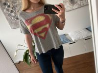 Graues T-shirt - Aufdruck - Superman - Größe 36/S Köln - Widdersdorf Vorschau