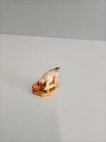 Holzgeschnitzte Krippenfigur Henne mit Kornschale coloriert Bayern - Grafling Vorschau