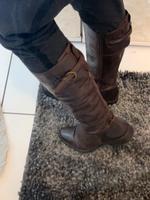 C&A Echt Leder Stiefel Gr. 40 Braun warm gefüttert wNeu Nordrhein-Westfalen - Herzogenrath Vorschau