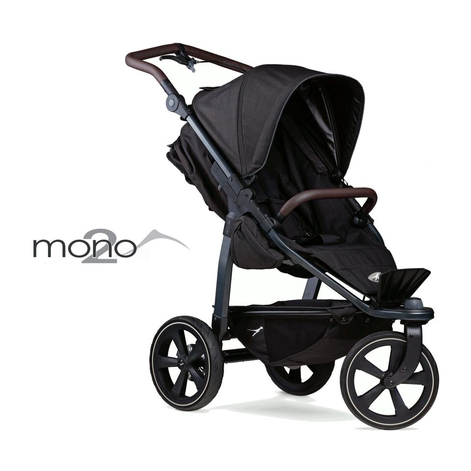 TFK Mono 2 Sportkinderwagen - Schwarz - Luftkammerreifen - Belastbarkeit bis 34 kg - NEU in Fulda