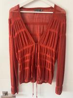 Leichte Sommer Strick Jacke Mexx bordeauxrot Gr. M Bayern - Burkardroth Vorschau