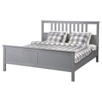 Hemnes Bett grau 140x200 cm mit Lattenrost Berlin - Spandau Vorschau