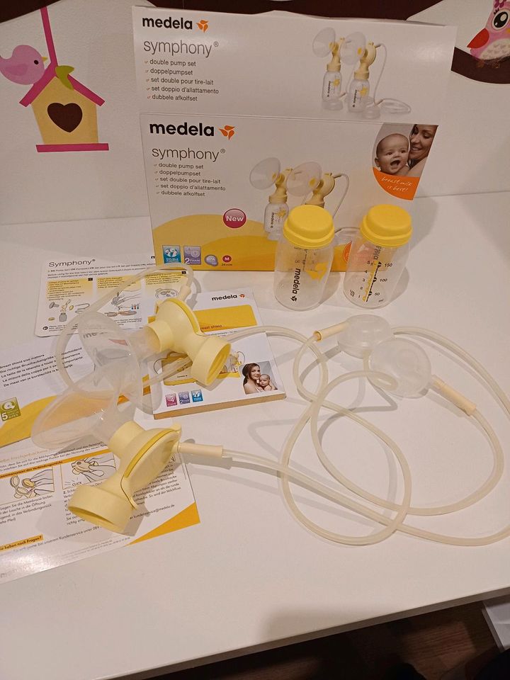 Medela Symphony Doppelpumpset Milchpumpe in Bad Neustadt a.d. Saale