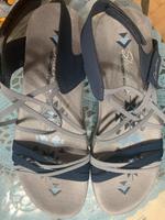 Sandalen Skechers vegan 41 blau NP 60 € Nordrhein-Westfalen - Troisdorf Vorschau