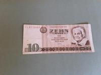 Alter Geldschein  DDR 10 Mark 1971   IL Sachsen - Schneeberg Vorschau
