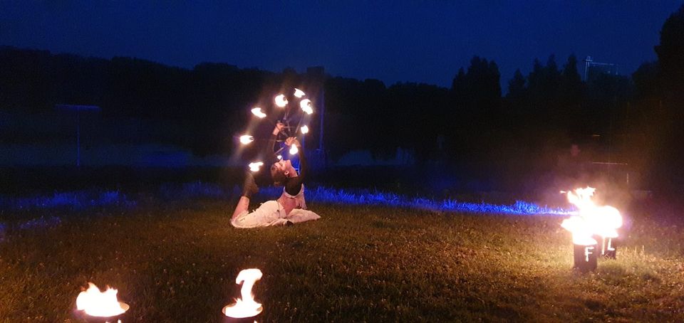 Feuershow, Showprogramm Künster, Geislingen in Geislingen