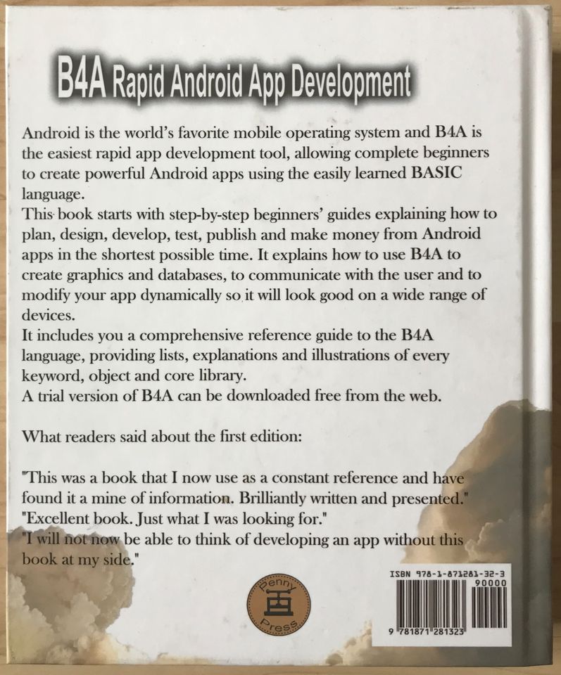 Gebundenes Buch B4A - Basic for Android in Forchheim