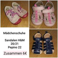 Pepino lauflernschule 21 & H&M Sandalen 20/21 dunkelblau & pink Bayern - Großenseebach Vorschau