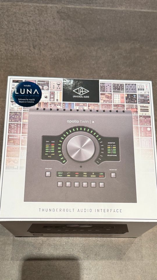 Universal Audio UAD Apollo Twin X Quad Core TB3 inkl. OVP! in Hamburg