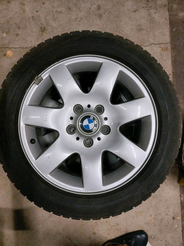 Alufelgen Original BMW E46 Winterräder 205 / 55 R 16 T in Neustadt am Rübenberge