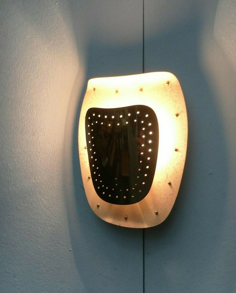 Mid Century Wandleuchte Wall Lamp Sconce zu 60er 50er Teak in Hamburg