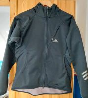 Adidas Outdoor Jacke schwarz Kapuze Gr. 40 leicht gefüttert Hessen - Schlitz Vorschau