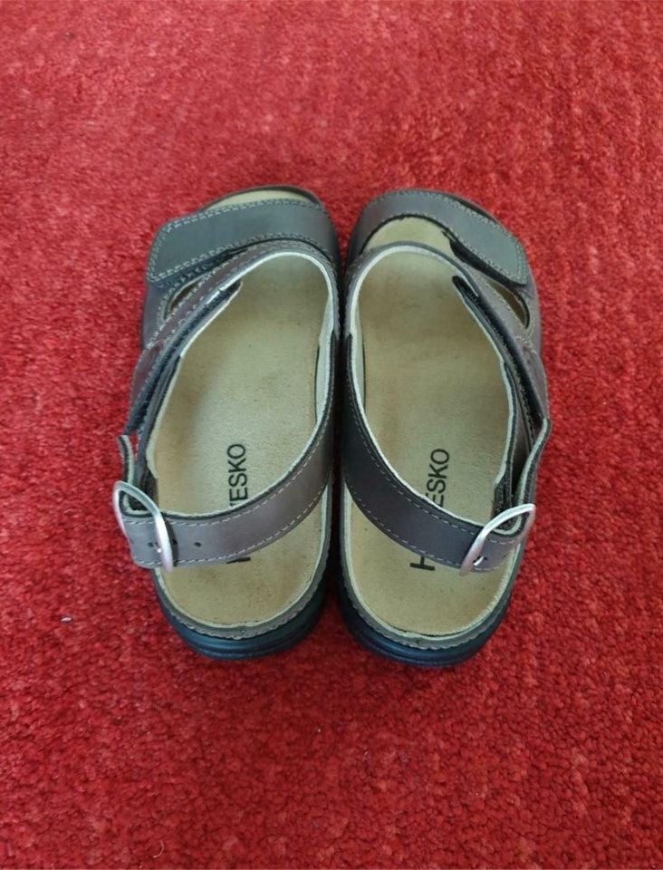 Sandale / Sandaletten für Herren Gr. 39 - Marke HELVESKO in Leipzig
