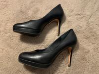 Buffalo High Heel Plateau Leder Pumps 40, schwarz Niedersachsen - Kirchgellersen Vorschau