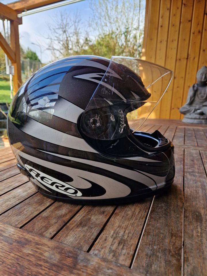 Motorradhelm AERO  AR610  Integralhelm Gr.S sw./silber in Grafenau