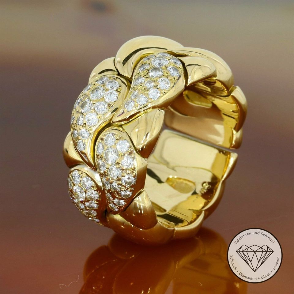 Wert 7.900,- Wempe Ring 0,98 ct 750 Gelb Gold 18k xxyy 160721 in Dortmund